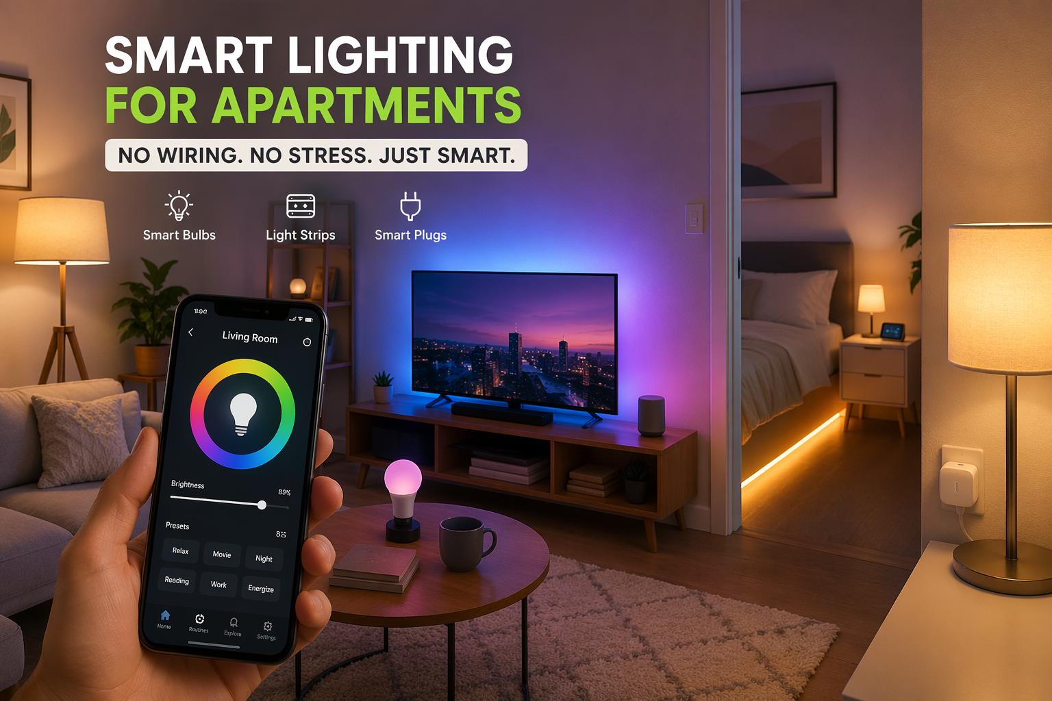 smart lighting for apartments