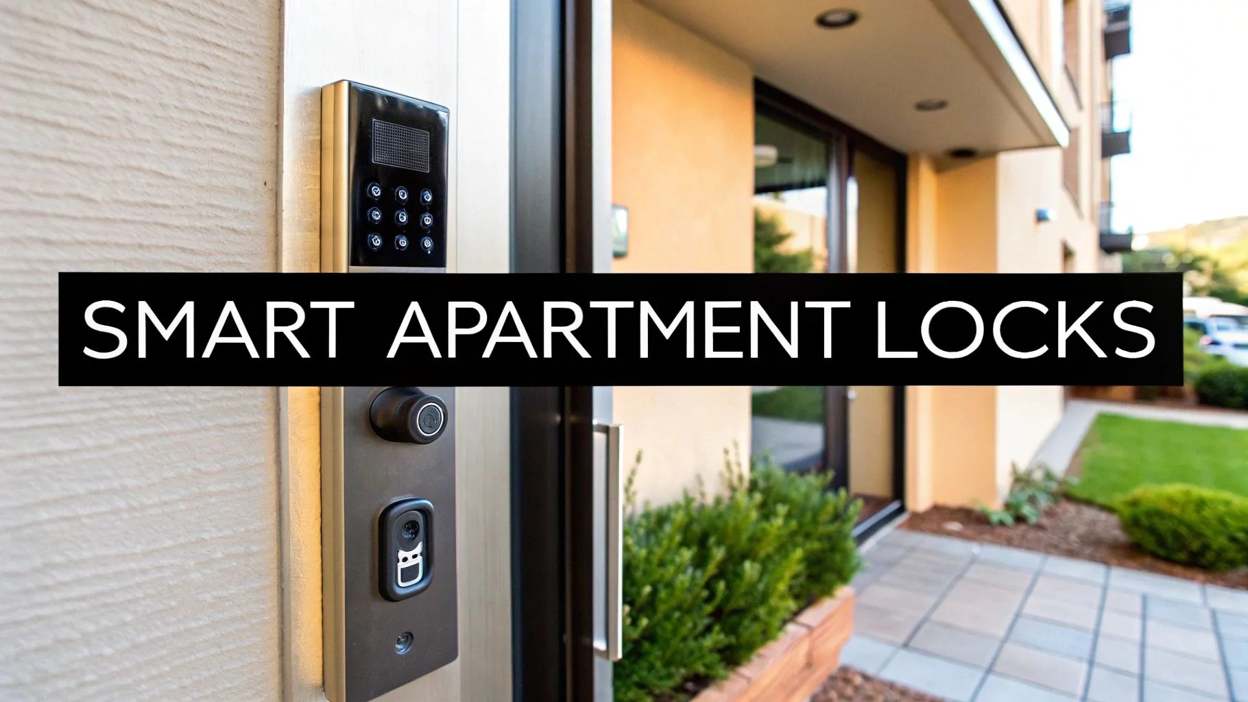 Smart Locks for Apartments No Drilling Installation